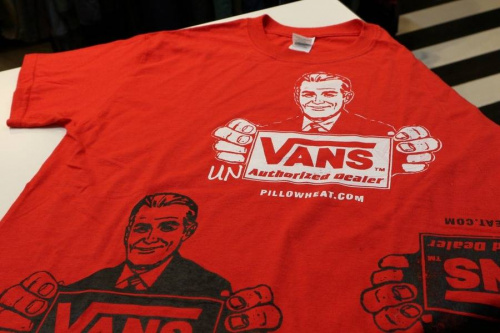 カットソーのスニーカー