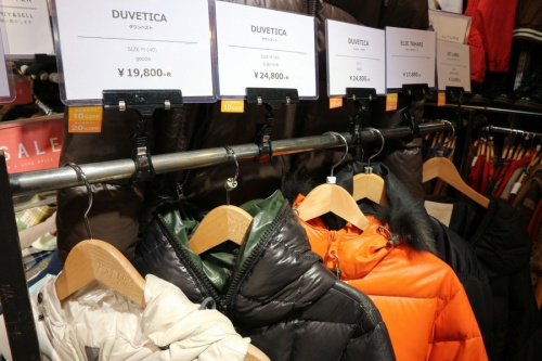 カナダグースのレディースダウン