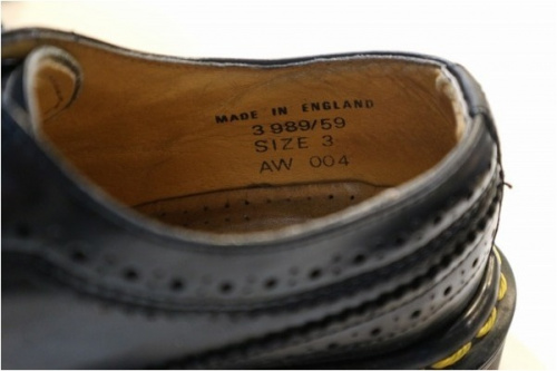 ウイングチップシューズのレディース