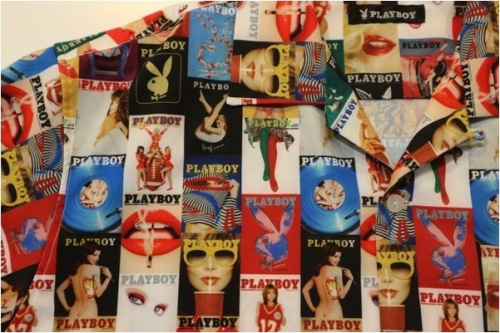 プレイボーイのオープンカラーシャツ