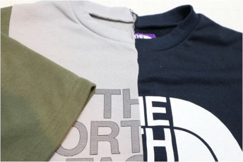 TシャツのアシンメトリーロゴT