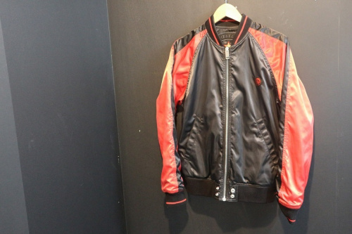 DIESEL リバーシブルサテンジャケットのメンズ