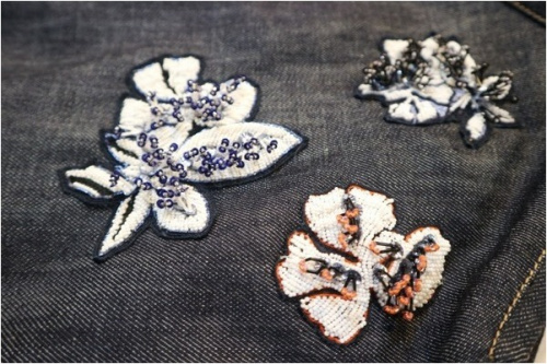 スカートのデニムスカート