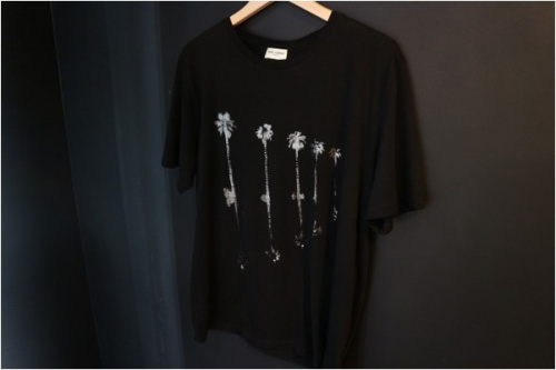 palm print T-shirtのTシャツ