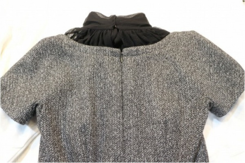 ウール・シルクワンピースのワンピース