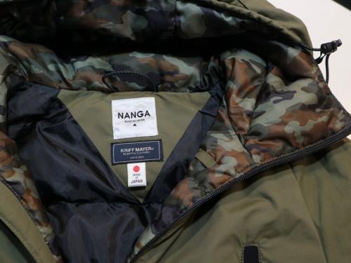 アメカジブランドのNANGA×KRIFF MAYER
