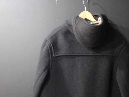 ダッフルコートのノバチェック