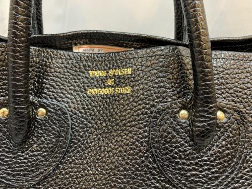 エンボスレザートート