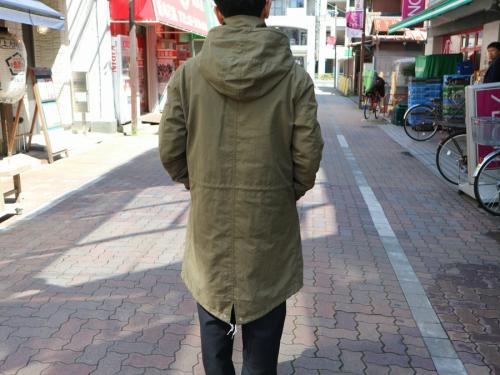 フレッドペリーのモッズコート