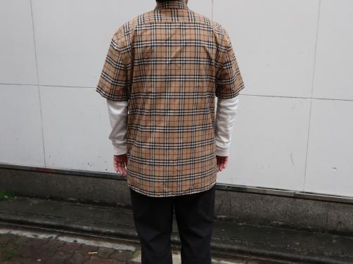 バーバリーのノヴァチェックシャツ