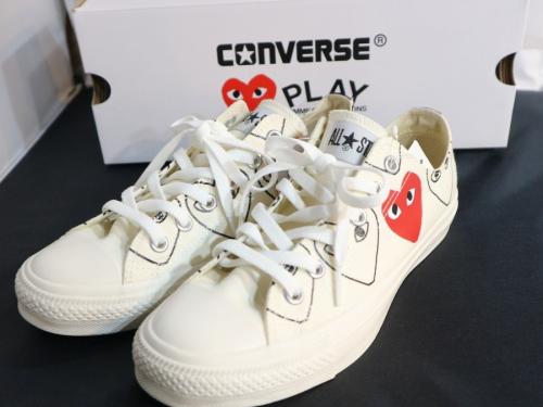 CONVERSE×PLAY COMME des GARCONSのコンバース×プレイコムデギャルソン