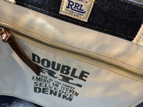 リジットデニムトートバッグ