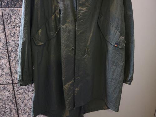 アルファのライトシェルモッズコート