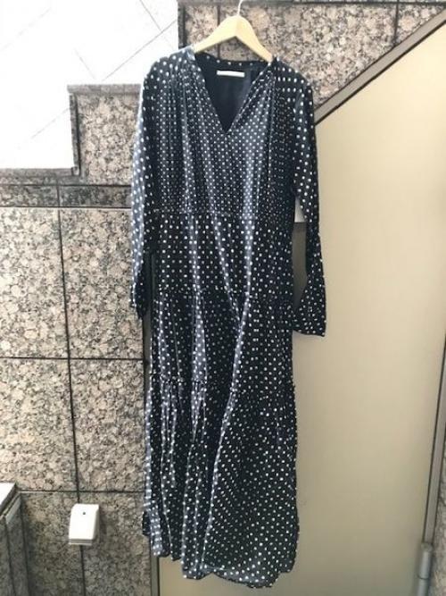 ティアードワンピースの2wayワンピース