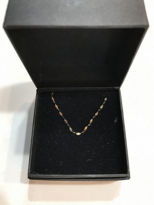 ル ボンボンのK10チェーンブレスレット