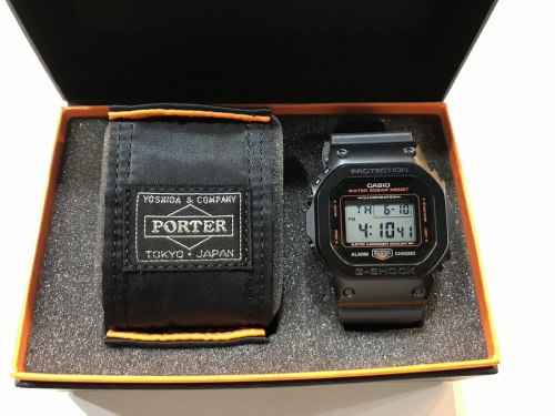 ストリートブランドのCASIO×PORTER