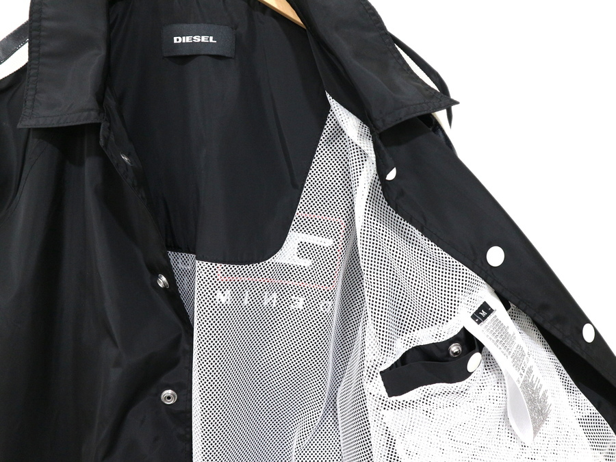 DIESEL(ディーゼル)コーチジャケット J-AKITOが入荷しました DIESEL(ディーゼル)コーチジャケット J-AKITOが入荷しました