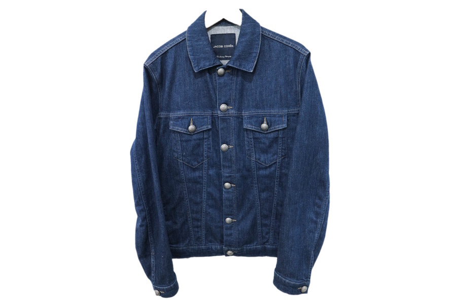 Jacob Cohen【ヤコブコーエン】デニムジャケット JACOB COHEN（ヤコブ コーエン）ウォッシュドブラックデニムトラッカー