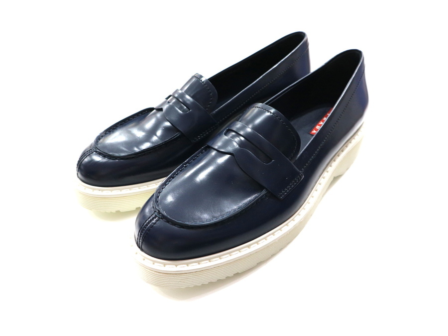 PRADA プラダ　ファー　ローファー　美品 楽天市場】ファー（ブランドプラダ）（ローファー｜レディース靴