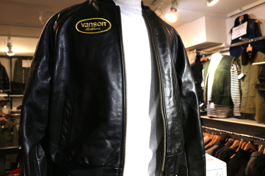 VANSON（バンソン）シングルライダースジャケットが入荷しました