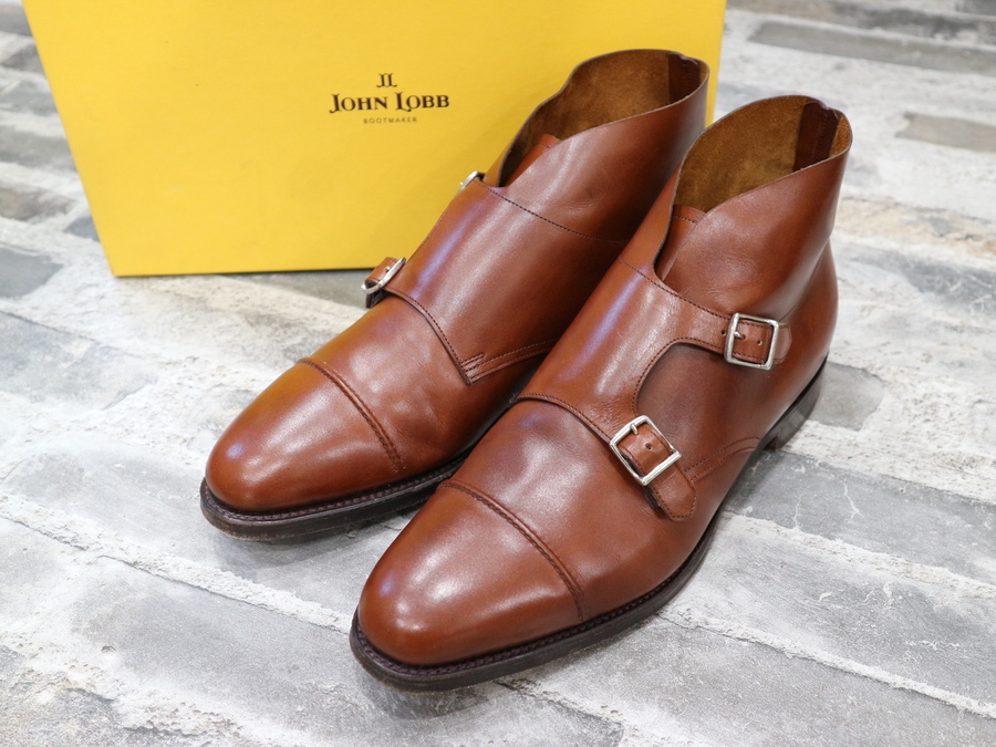 JOHN LOBB　ダブルモンク　（SIZE 8 1/2）