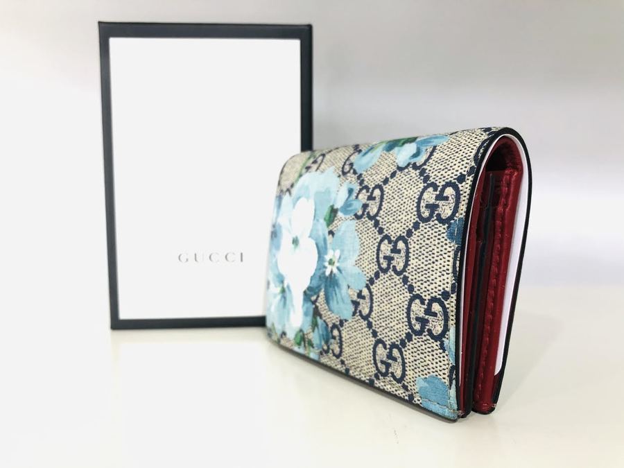 グッチ/GUCCI GG花柄二つ折り財布入荷いたしました。[2020.01.06