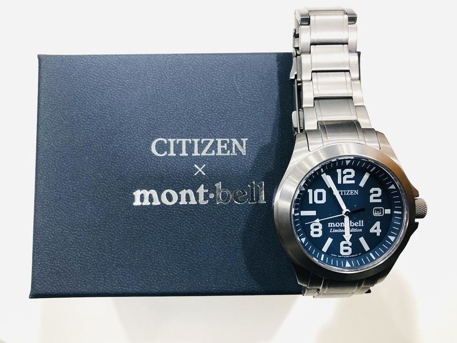 CITIZEN×mont・bell/シチズン×モンベル リストウォッチが入荷いたし