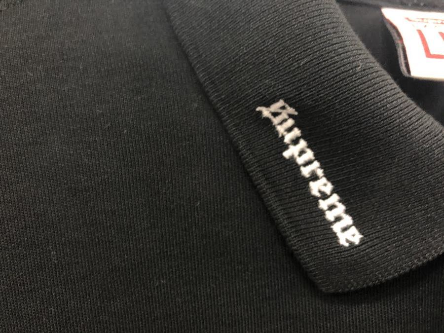 Supreme/LACOSTE シュプリーム/ラコステ pique zip L/S poloが Supreme/LACOSTE シュプリーム/ラコステ pique zip L/S poloが