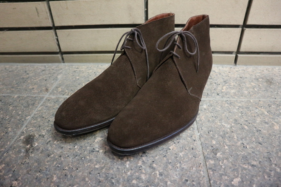 Crockett & Jones/クロケット＆ジョーンズ】スウェードチャッカー 