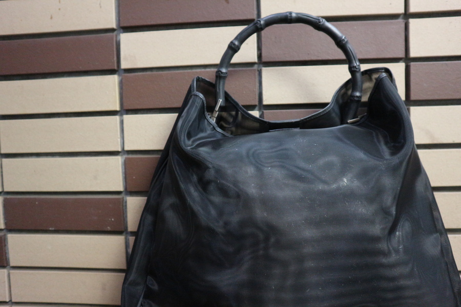 GUCCI グッチ　メッシュバッグ
