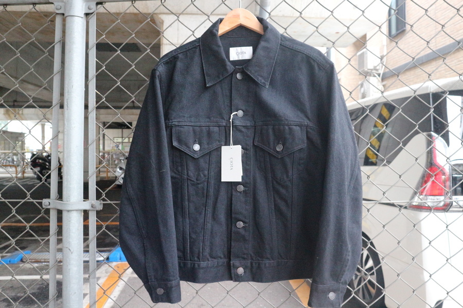 CIOTA/シオタ】スビンコットンデニムジャケット入荷いたしました
