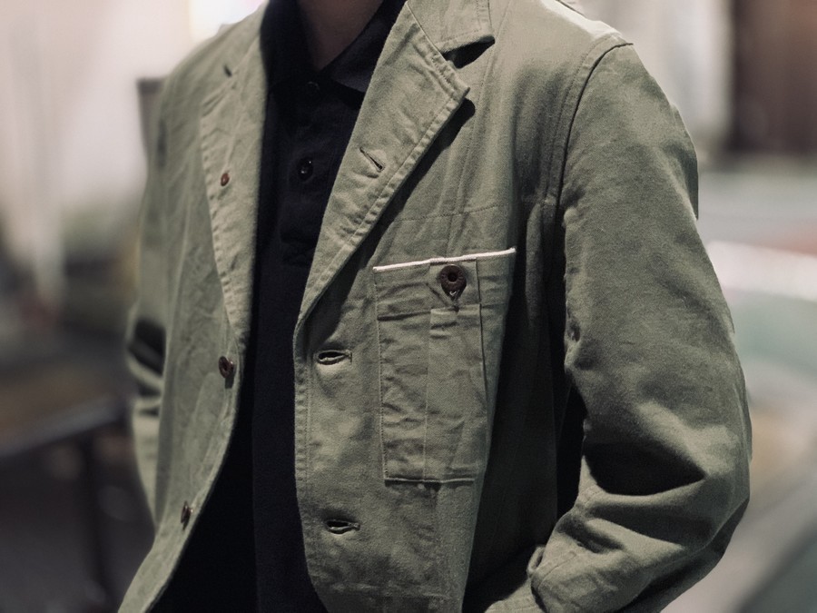 NIGEL CABOURN/ナイジェルケーボン】のコットンカバーオールが NIGEL CABOURN/ナイジェルケーボン】のコットンカバーオールが