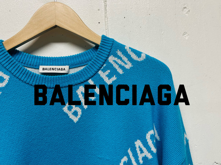 BALENCIAGA/バレンシアガよりオーバーサイズニットが買取入荷致しまし 