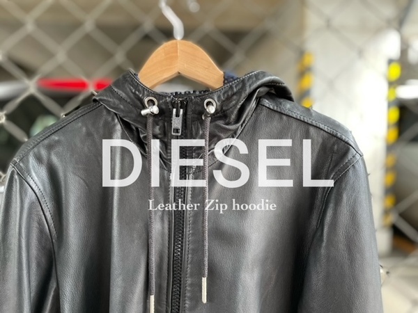 DIESEL/ディーゼル】よりレザージップパーカーが買取入荷いたしました 