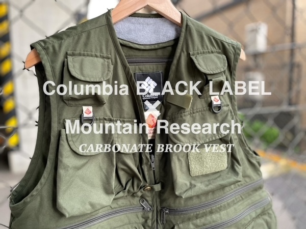 「アウトドアブランドのColumbia BLACK LABEL x MOUNTAIN RESEARCH 」