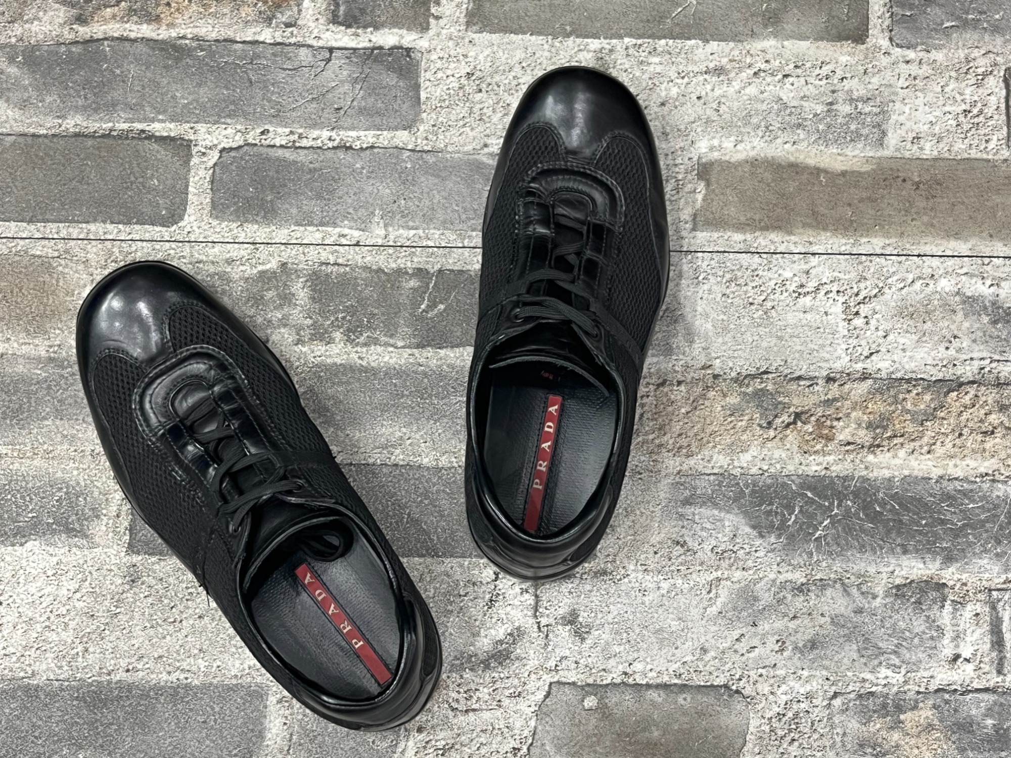 PRADA SPORTS】メッシュレザースニーカーを買取入荷しました