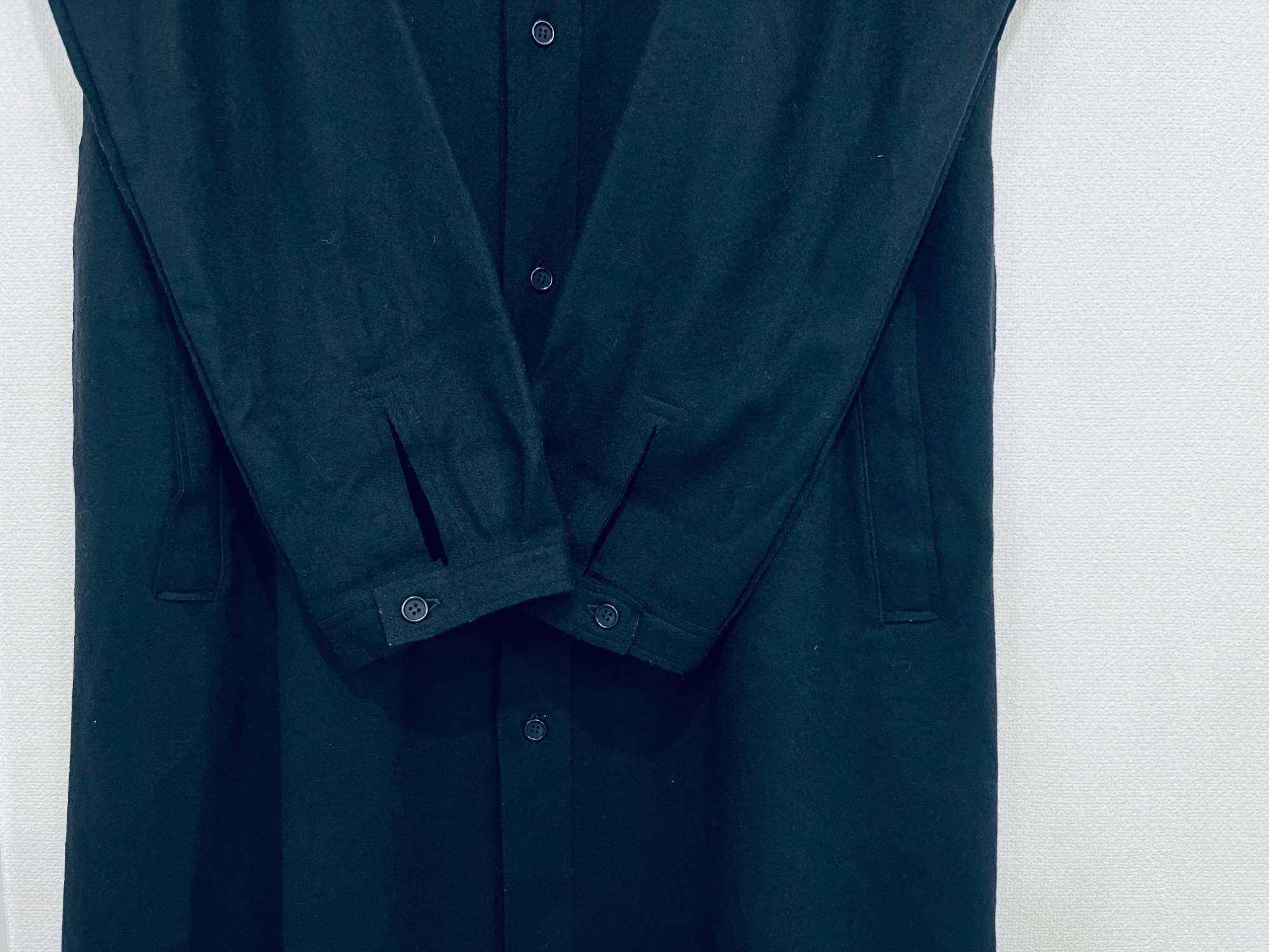 yohji yamamoto pour homme シャツコート Yohji Yamamoto - yohji yamamoto pour homme ロングシャツコートの