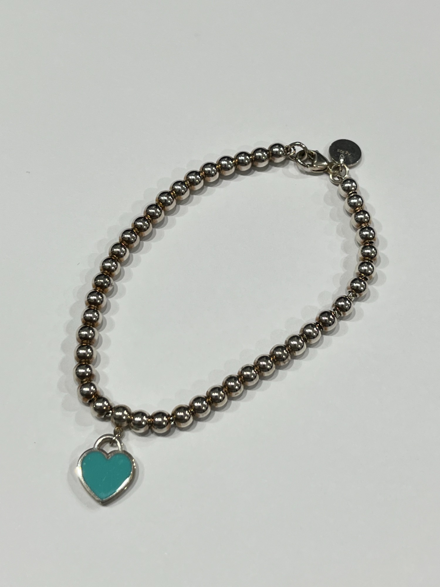 1円～　在庫処分　ティファニー ブレスレット TIFFANY リターン トゥ ティファニー ハート タグ チャーム　シルバー９２５ ティファニー アウトレット（ブレスレット｜レディース