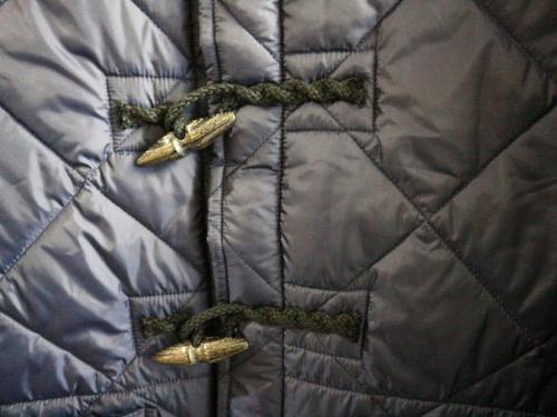 ナイロンショートダッフルコートのメンズ