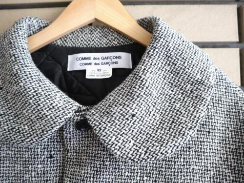 コムデギャルソンのステンカラーコート