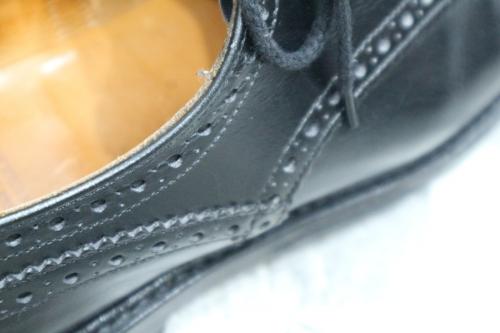 キャップトゥメダリオンセミブローグシューズの京都LOFTMAN別注