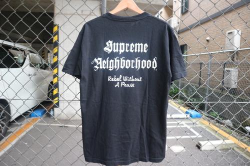 シュプリーム×ネイバーフッドのNeighborhood Skull Box Logo Tee　