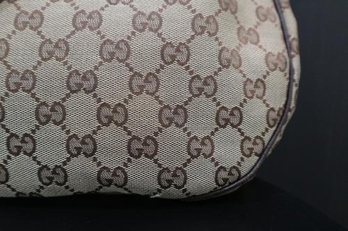 GGキャンバスショルダーバッグのレディース