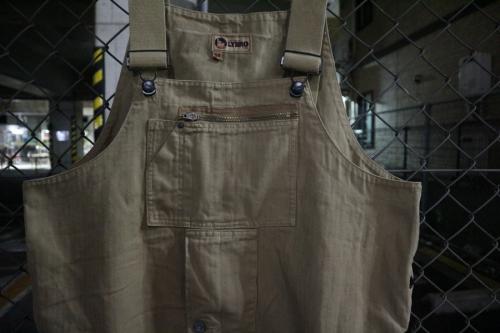 LYBRO NAVAL DUNGAREE HERRINGBONE OVERALLの富士見台店