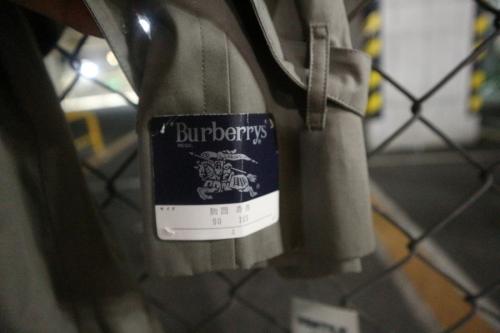 バーバリーズのトレンチコート