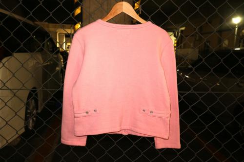 アニエスベーのカーディガンプレッション