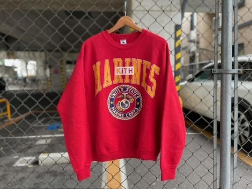 キースのリメイクロゴスウェット