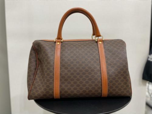 マカダム柄ボストンバッグの富士見台店