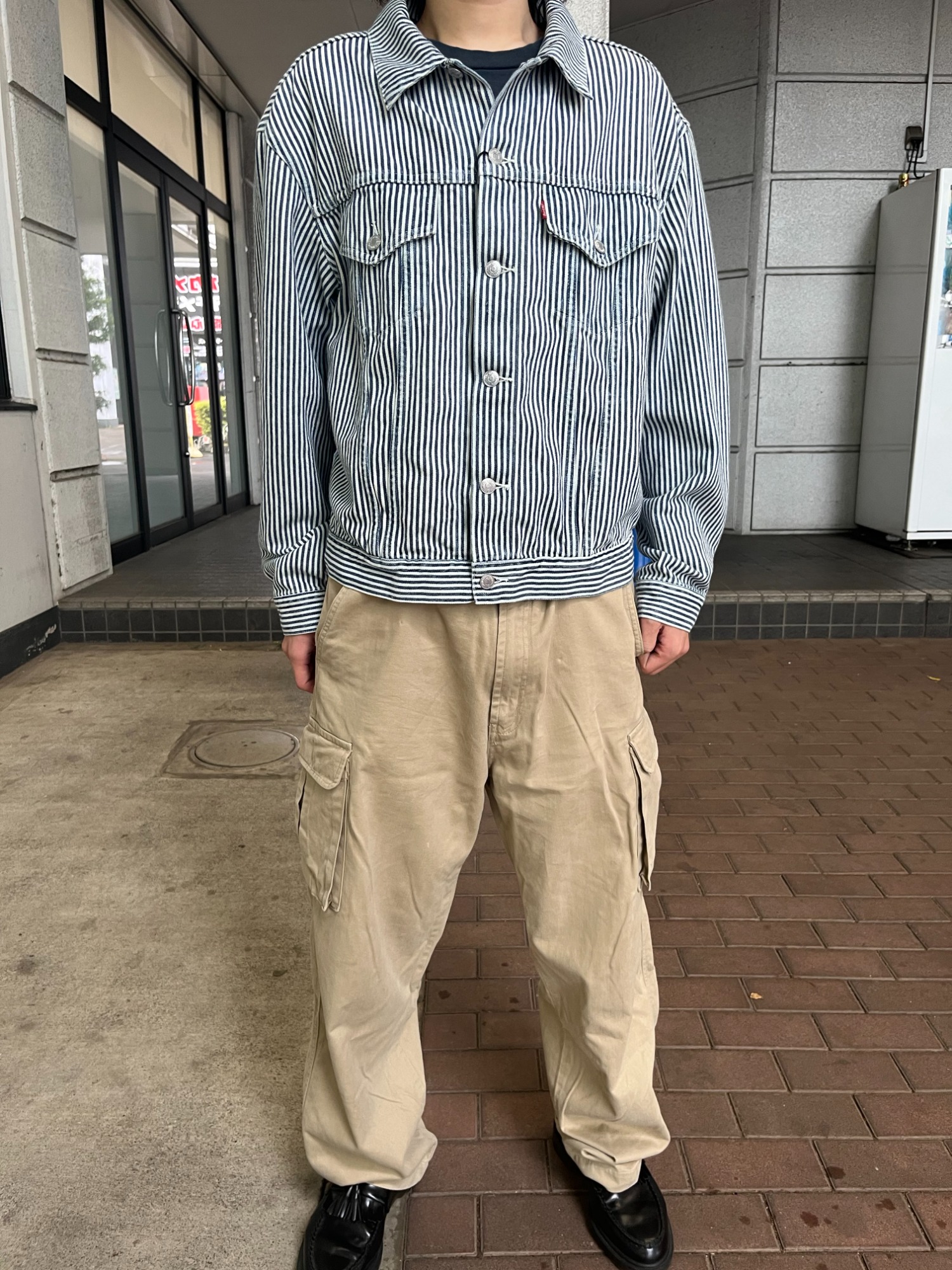 人気アメカジブランド【Levi's×NIGO】より557XX HICKORY STRIPE 