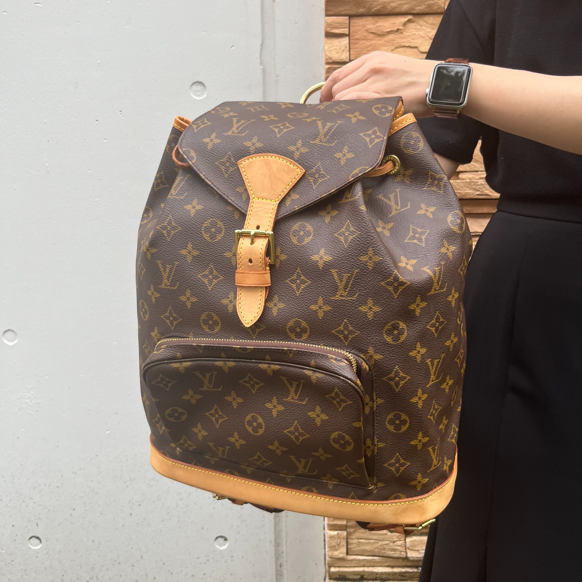 【♪美品♪】ルイ・ヴィトン Louis Vuitton　モンスリ　GM 中古・古着通販】LOUIS VUITTON (ルイ ヴィトン) モノグラム